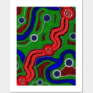 Aboriginal Art - Trans Railway Posters and Art